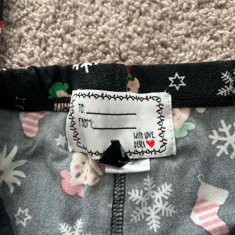❤️5 for $20❤️Boys Christmas PJ Bottoms Set of Two Pair Holiday Size M